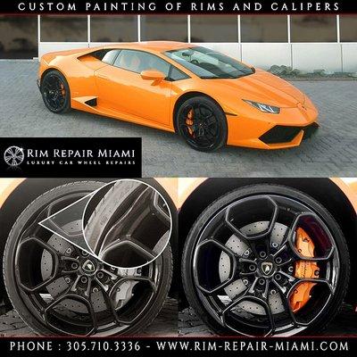 Rim Repair Miami, Scratched Rim repair, change your rims a new color, Wheel Repair Miami. Open Daily at 8AM - Text/Call 305-710-3336