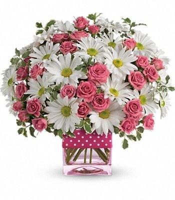 https://www.bloomnation.com/florist/flower-spot-florist/pink-polka-dots/