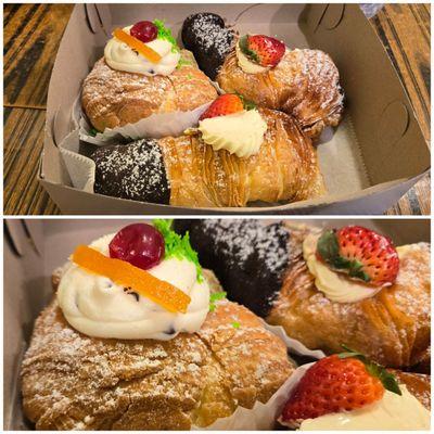 Lobster tails and St. Joseph pastries