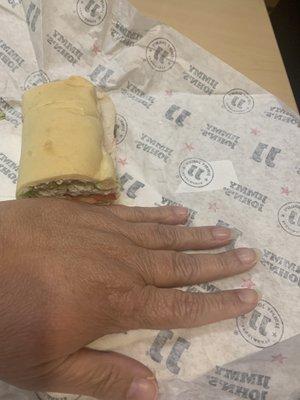 Lil John sized sandwich.