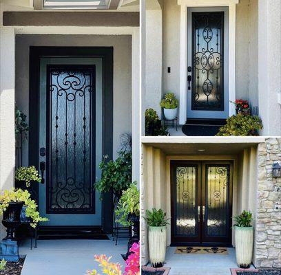 Wrought Iron Door Conversions! Casella, Monarch and Sonata.