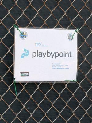 Book this court with playbypoint