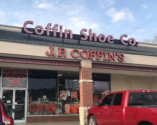 J.P. Coffin's & Coffin Shoe Company can get you outfitted for the any VOLS activity.  Located in Bearden Shopping Center on Kingston Pike.