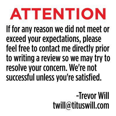 Email me anytime: twill@tituswill.com