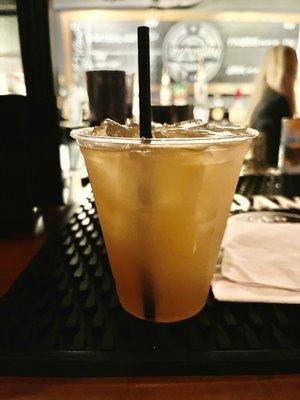 Kentucky Buck - bourbon, peach, lemon, ginger beer