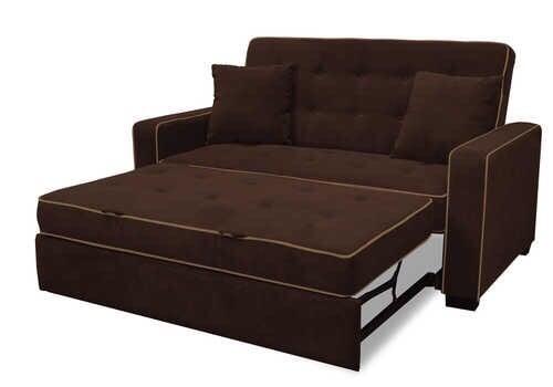 Jacksonville Loveseat Pull out Sleeper Java by Lifestyle Solutions -