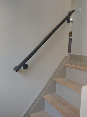 2x1 steel hand rail