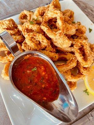 Fried Calamari For The Win!