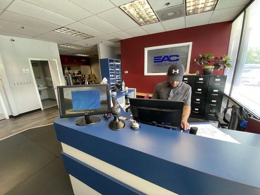 Front Desk Area