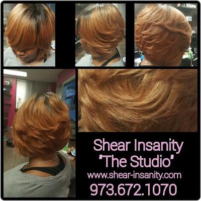 Weavescustounitsextentionscolor cutsnatural haircarerelaxer services www.shear-insanity.com