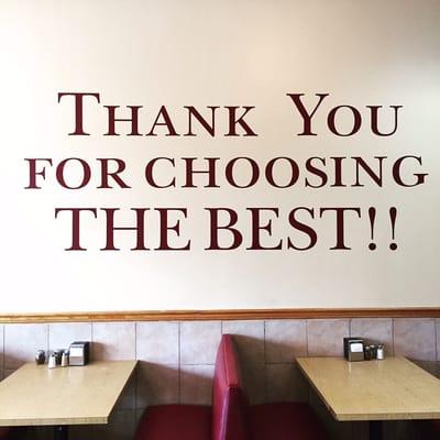 Our customers agree "Big Daddy's Pizza is the best "