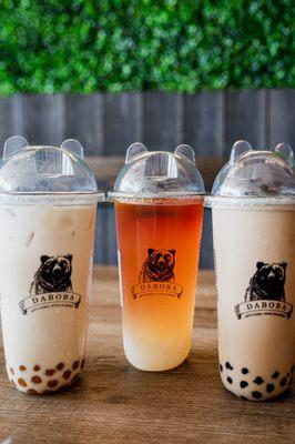 Honey Golden Pearl Green Milk Tea, Shooting Star, Pearl Milk Tea