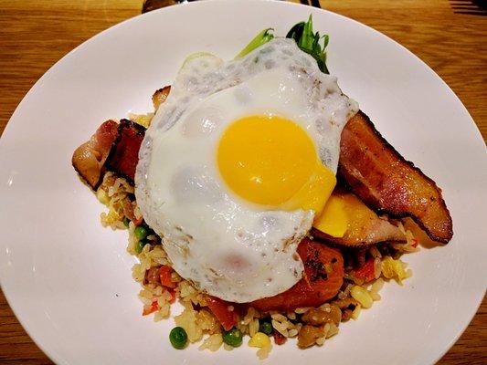 Bacon fried rice