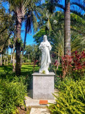 The meditation garden