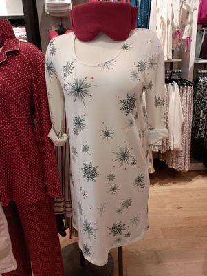 Christmas sleepwear caught my eyes