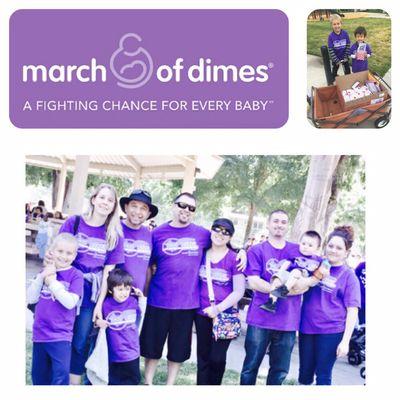 The crew of Smog Check Unlimited hopes you can join us at the Modesto March of Dimes walk every year in the spring !