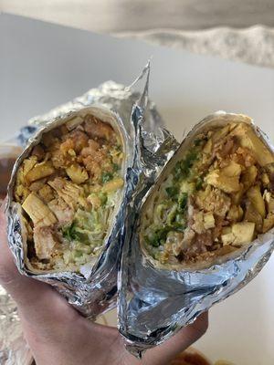 Pollo burrito was yummy. Not a chicken fan but it was a solid 8/10.