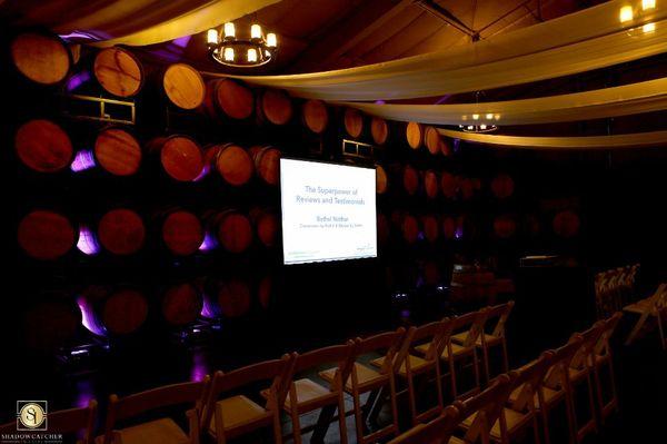 Audio Visual - Lorimer Winery, Temecula, CA