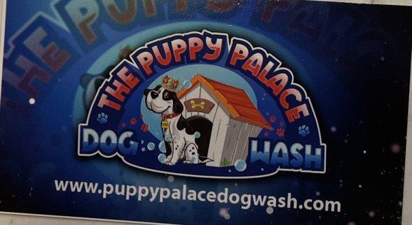 The Puppy Palace (business card)