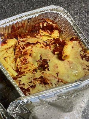 Baked Ziti hardly baked