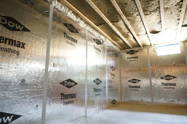 basement wall insulation