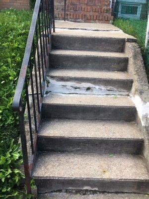 Front steps