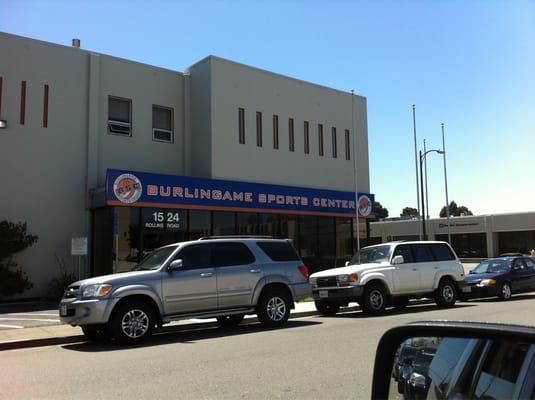 Front of Burlingame Sports Center