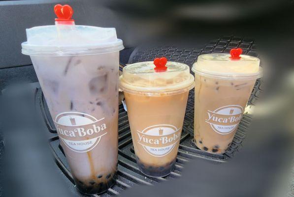 Taro, Brown Sugar and Hokkaido Milkteas