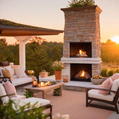 Outdoor Fire Place by Superb Outdoors