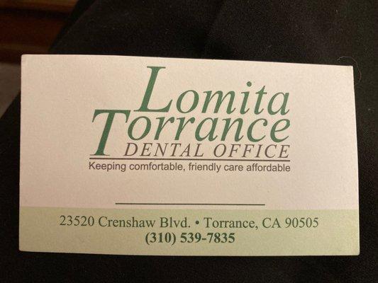 Lomita-Torrance Dental Office