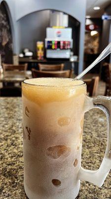 Root beer float