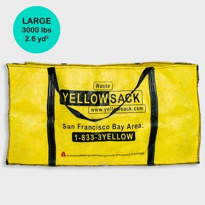 Yellowsack Large - Max load 3000 lbs. Size 2.6 yd3 (530 gallons)