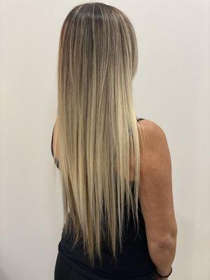 Fusion hair extensions