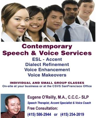 Contemporary Speech and Voice Services