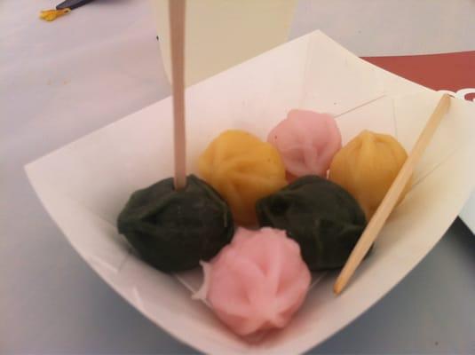 Sweet rice cake balls from Star Light Karaoke.