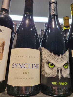 Greatvwines. Big fan of Syncline reds