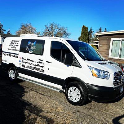 San Matias Mobile Detail & Carpet Cleaning Van