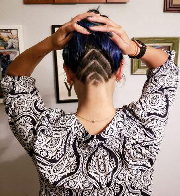 Undercut design by Candi