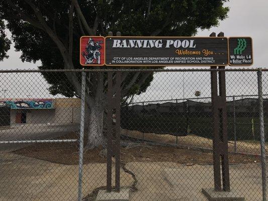 Look for our NEW Pool sign off Avalon Blvd.