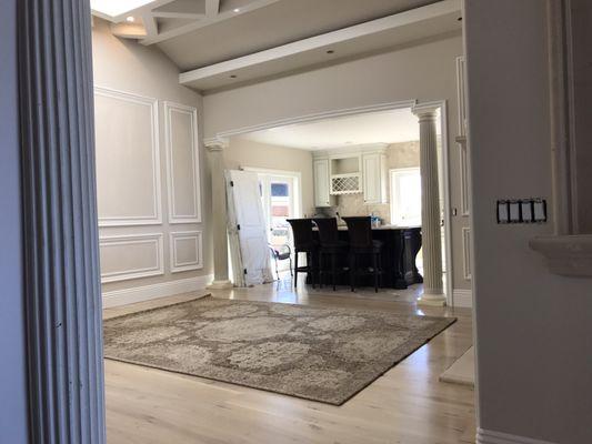 Remodeled ceiling, walls, kitchen and new island