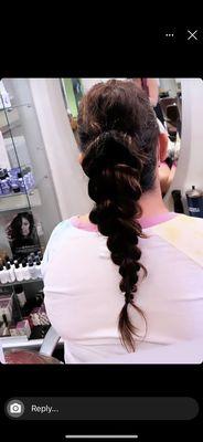 Hair braid by Mirella!