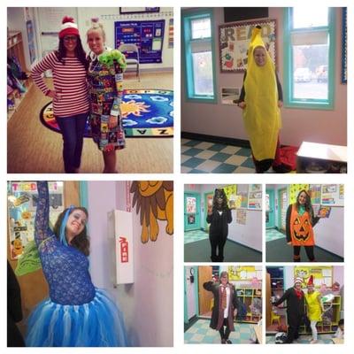 Even the staff love to play dress up!