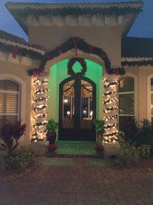 we can do any or all of your holiday lighting