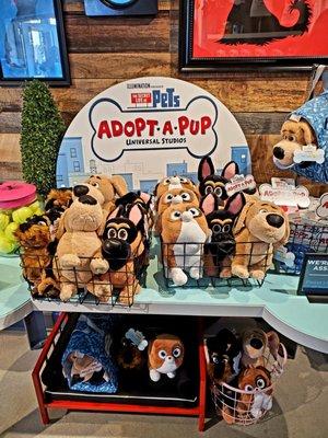 $25 Adopt-A-Pet Stuffed Dogs, awww!