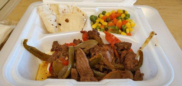 Beef fajita