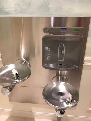 Filtered water fountains