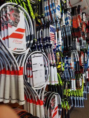 Shop your favorite tennis racket brands.