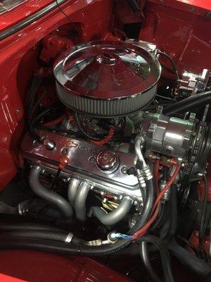 Chevy 350 crate engine install