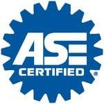 We only hire ASE certified technicians