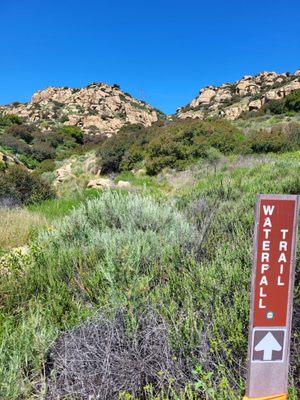 Waterfall trail